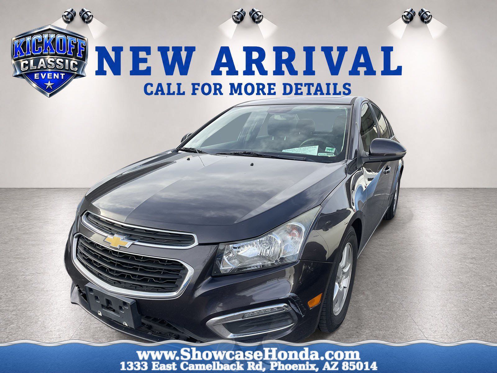 Used 2015 Chevrolet Cruze LT w/ Sun And Sound Package FWD image 1