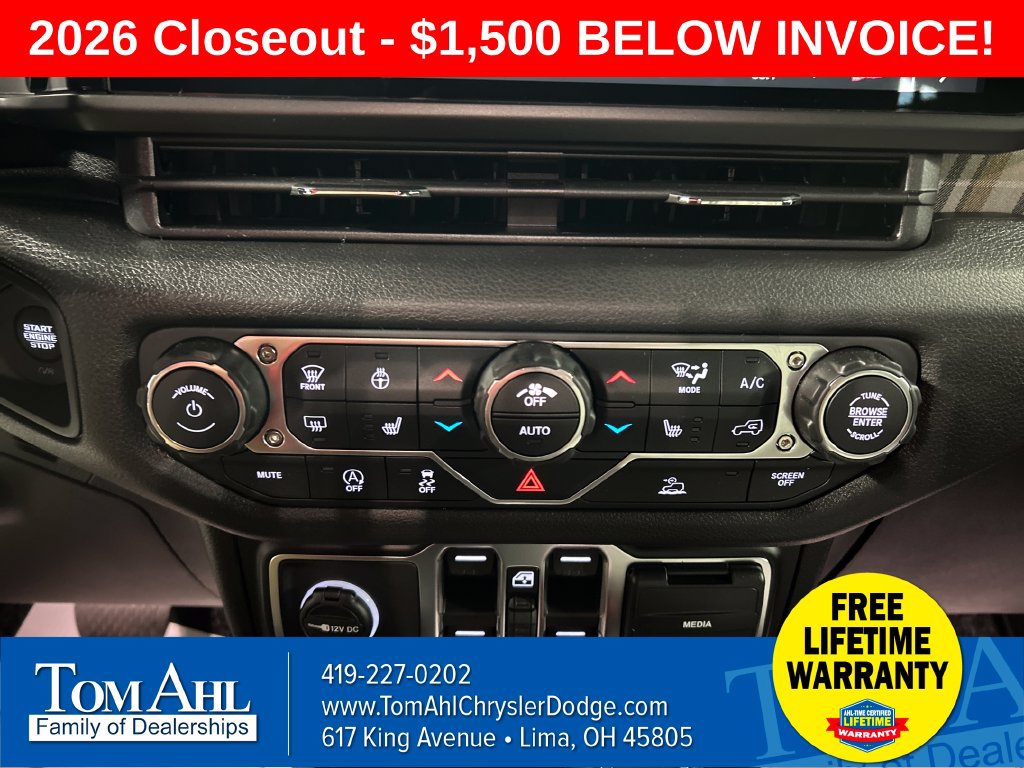 New 2026 Jeep Wrangler Unlimited Sport AWD/4WD image 17