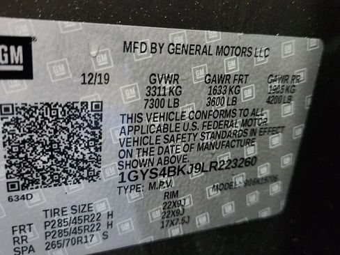 Used 2020 Cadillac Escalade Luxury w/ LPO, Radiant Package image 54