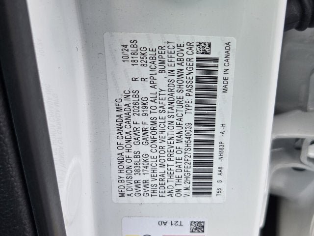 Used 2025 Honda Civic LX image 40