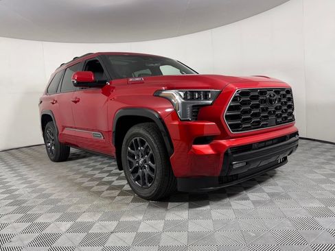 Used 2025 Toyota Sequoia Platinum w/ Tow Technology Package AWD/4WD image 3