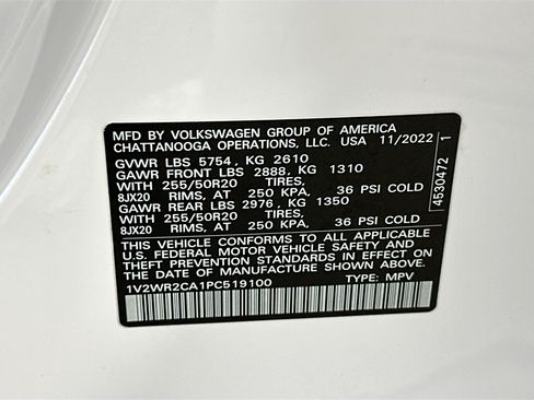 Used 2023 Volkswagen Atlas SE FWD image 32