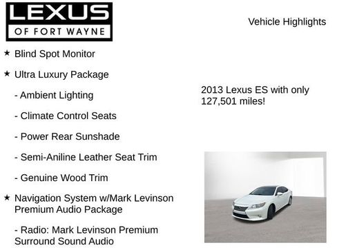 Used 2013 Lexus ES 350 FWD image 8