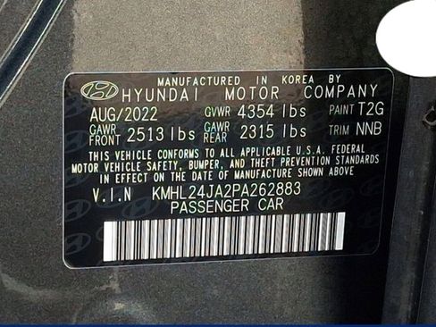 Used 2023 Hyundai Sonata SE w/ Cargo Package image 28