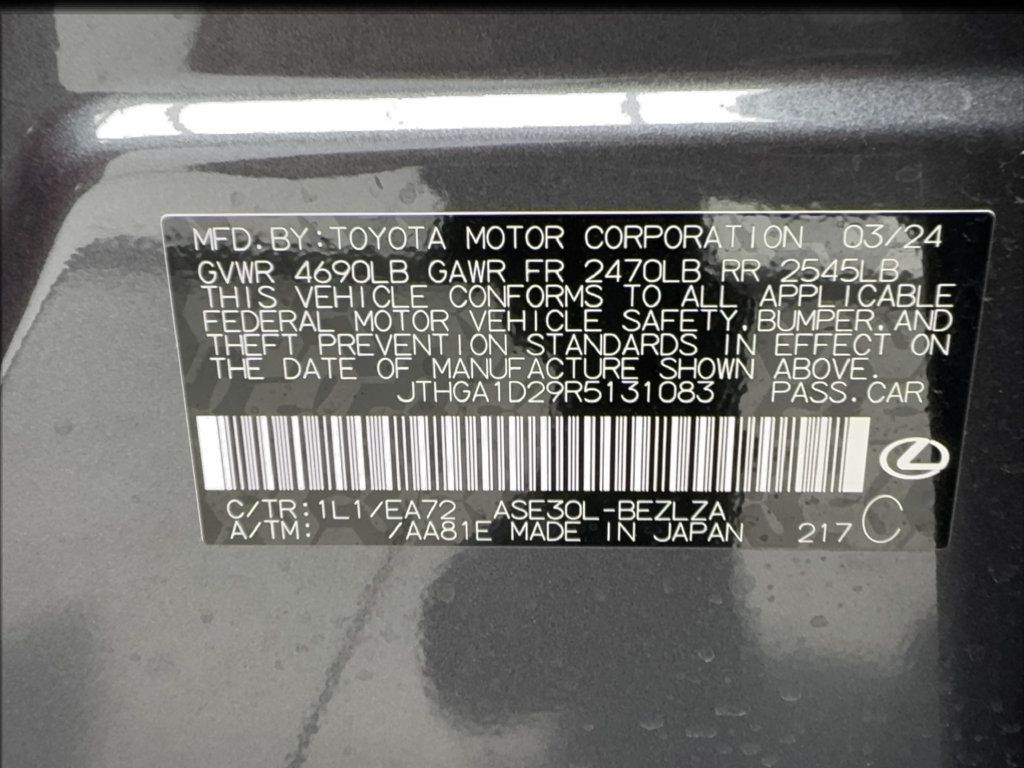 Used 2024 Lexus IS 300 F Sport w/ Accessory Package 2 RWD image 55