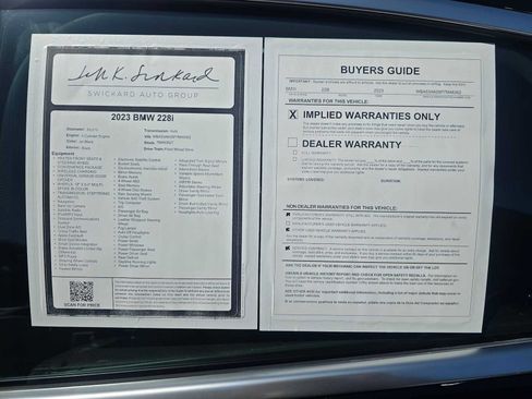 Used 2023 BMW 228i Gran Coupe w/ Convenience Package FWD image 15