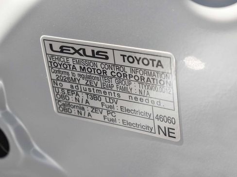 New 2026 Lexus RZ 350e 2WD image 27