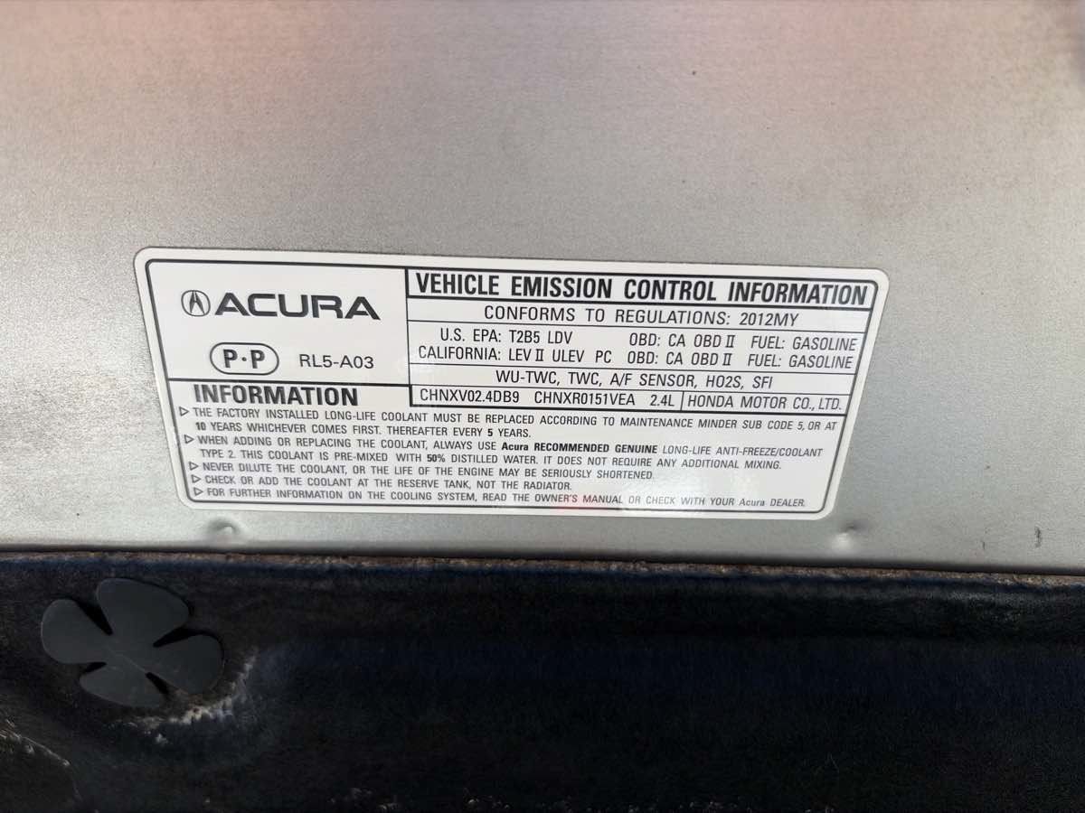 Used 2012 Acura TSX Sedan FWD image 35