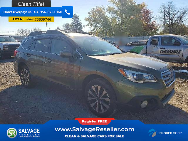 Used 2015 Subaru Outback 2.5i Limited AWD/4WD image 5