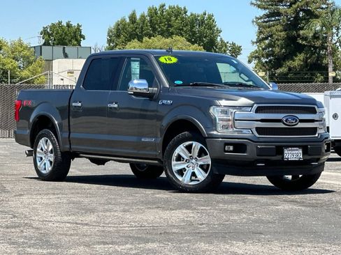 Certified 2018 Ford F150 Platinum w/ Equipment Group 701A Luxury AWD/4WD image 1