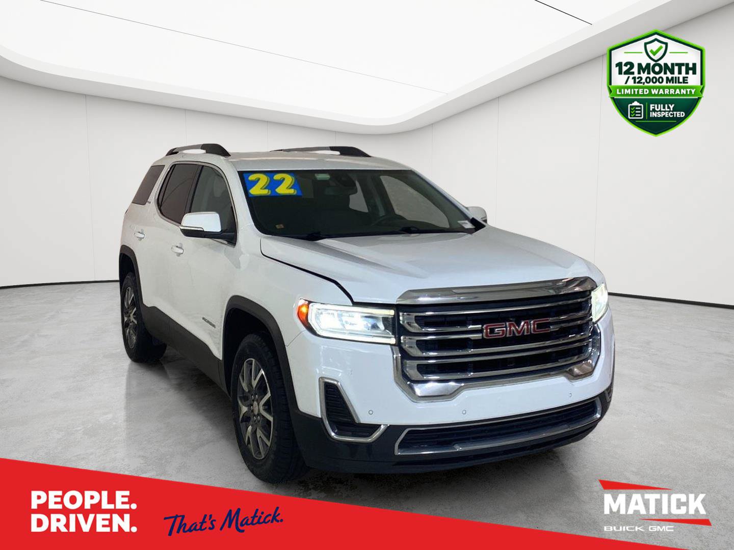 Used 2022 GMC Acadia SLE w/ Driver Convenience Package AWD/4WD image 1