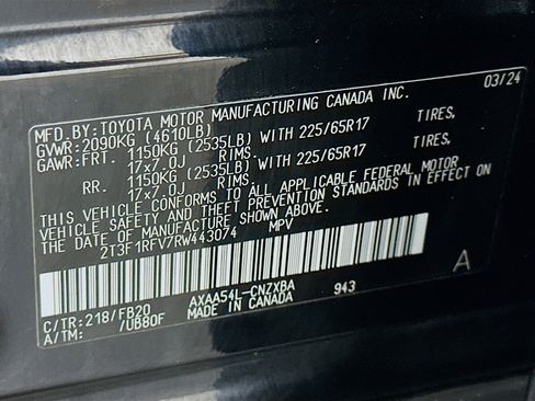 Used 2024 Toyota RAV4 LE image 12