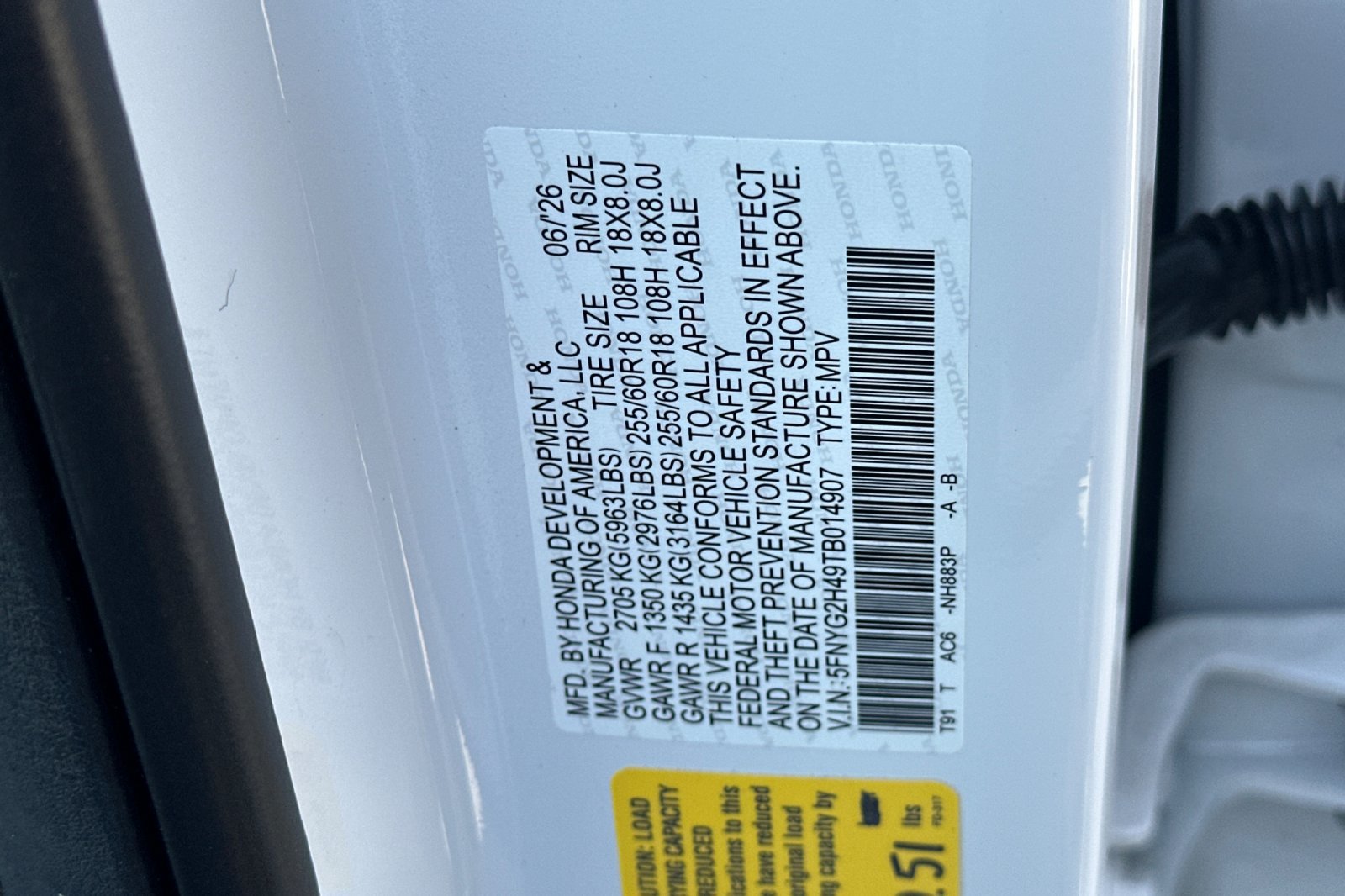 New 2026 Honda Pilot EX-L image 31