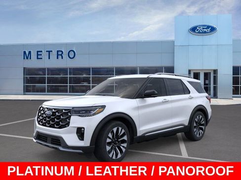 New 2026 Ford Explorer Platinum w/ LUX Leather Package image 2