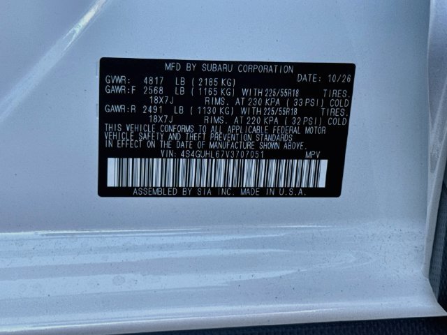 New 2027 Subaru Crosstrek 2.5i Limited AWD/4WD image 23
