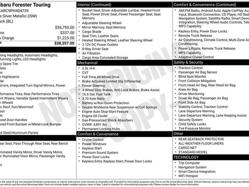 Certified 2023 Subaru Forester Touring image 21
