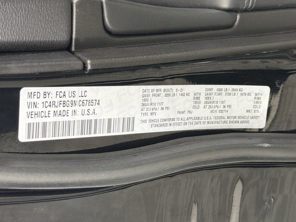 Used 2021 Jeep Grand Cherokee Limited AWD/4WD image 33