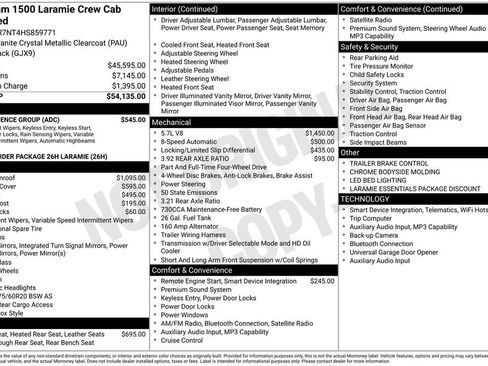 Used 2017 RAM 1500 Laramie w/ Convenience Group image 12