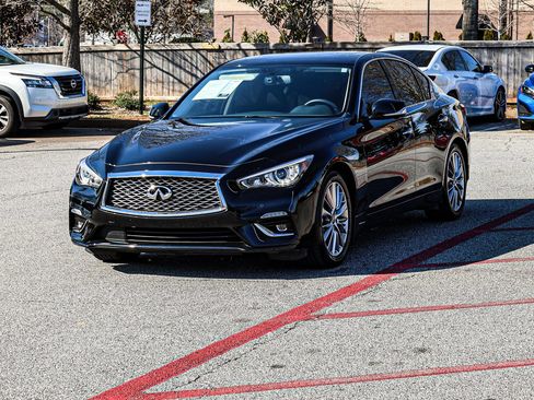 Used 2024 INFINITI Q50 Luxe w/ Cargo Package RWD image 3