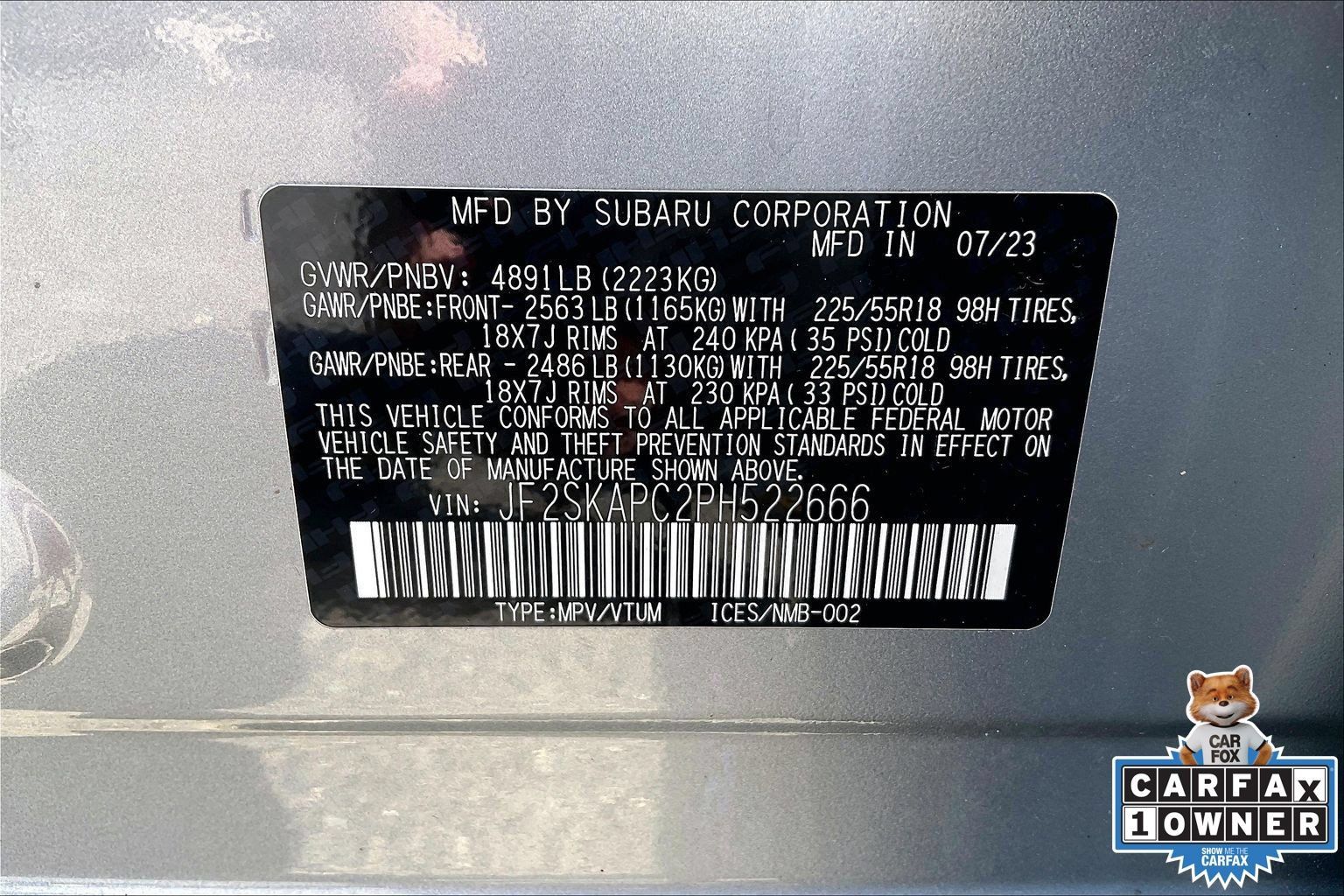 Certified 2023 Subaru Forester Limited w/ Popular Package #2 AWD/4WD image 33