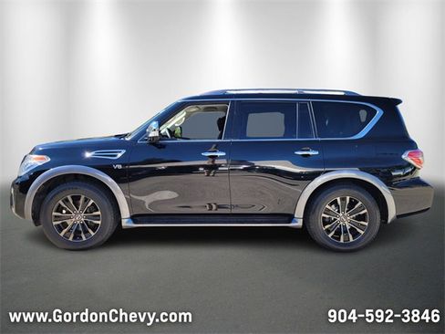 Used 2018 Nissan Armada Platinum w/ Captain Seat Package image 2