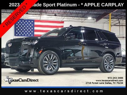 Used 2023 Cadillac Escalade Sport Platinum