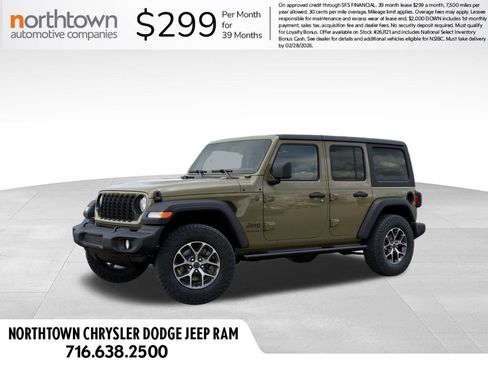 New 2026 Jeep Wrangler Sport S image 2