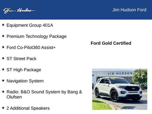 Used 2021 Ford Explorer ST w/ Equipment Group 401A AWD/4WD image 12