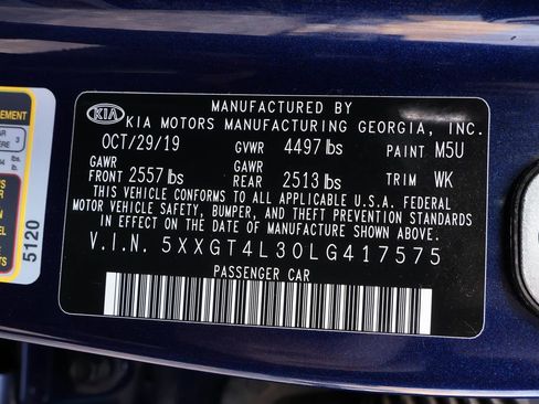 Used 2020 Kia Optima LX FWD image 39