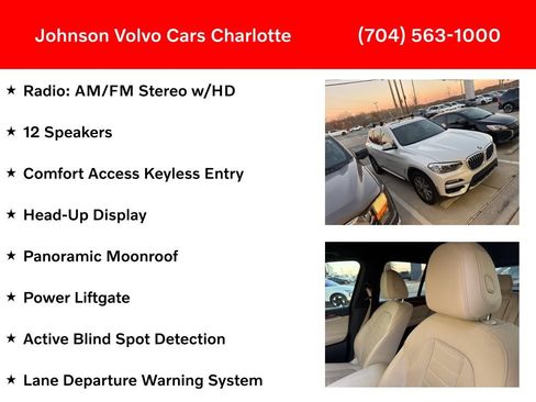 Used 2019 BMW X3 xDrive30i w/ Premium Package image 9