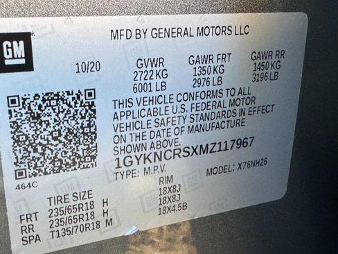 Used 2021 Cadillac XT5 Premium Luxury w/ LPO, Floor Liner Package image 28