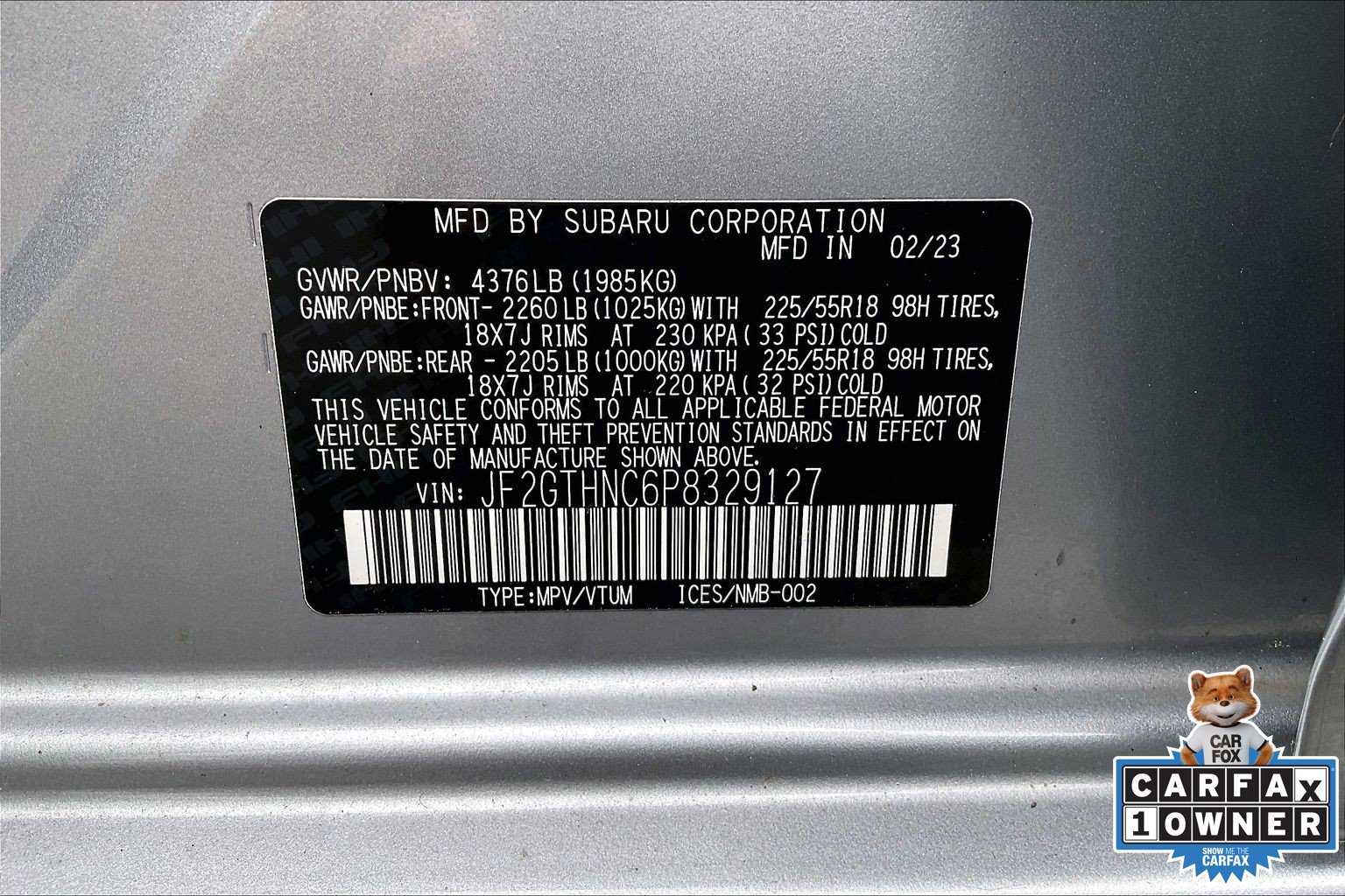Certified 2023 Subaru Crosstrek 2.5i Limited AWD/4WD image 32
