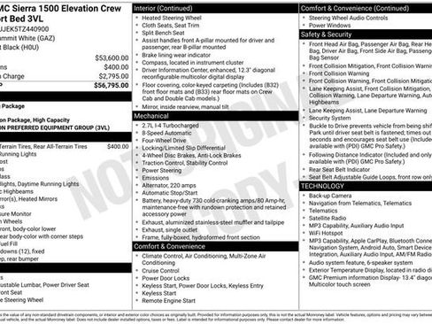 New 2026 GMC Sierra 1500 Elevation AWD/4WD image 3