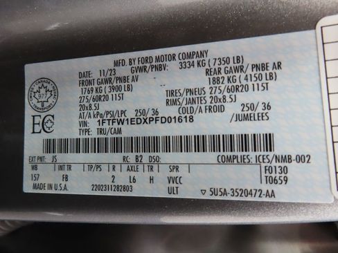 Used 2023 Ford F150 XLT w/ Equipment Group 302A High image 55