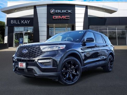 Used 2022 Ford Explorer ST-Line w/ Class IV Trailer Tow Package AWD/4WD image 1