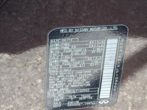 Used 2020 INFINITI QX50 Luxe w/ Navigation Package image 22