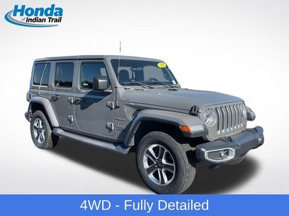 Used 2019 Jeep Wrangler Unlimited Sahara w/ LED Lighting Group