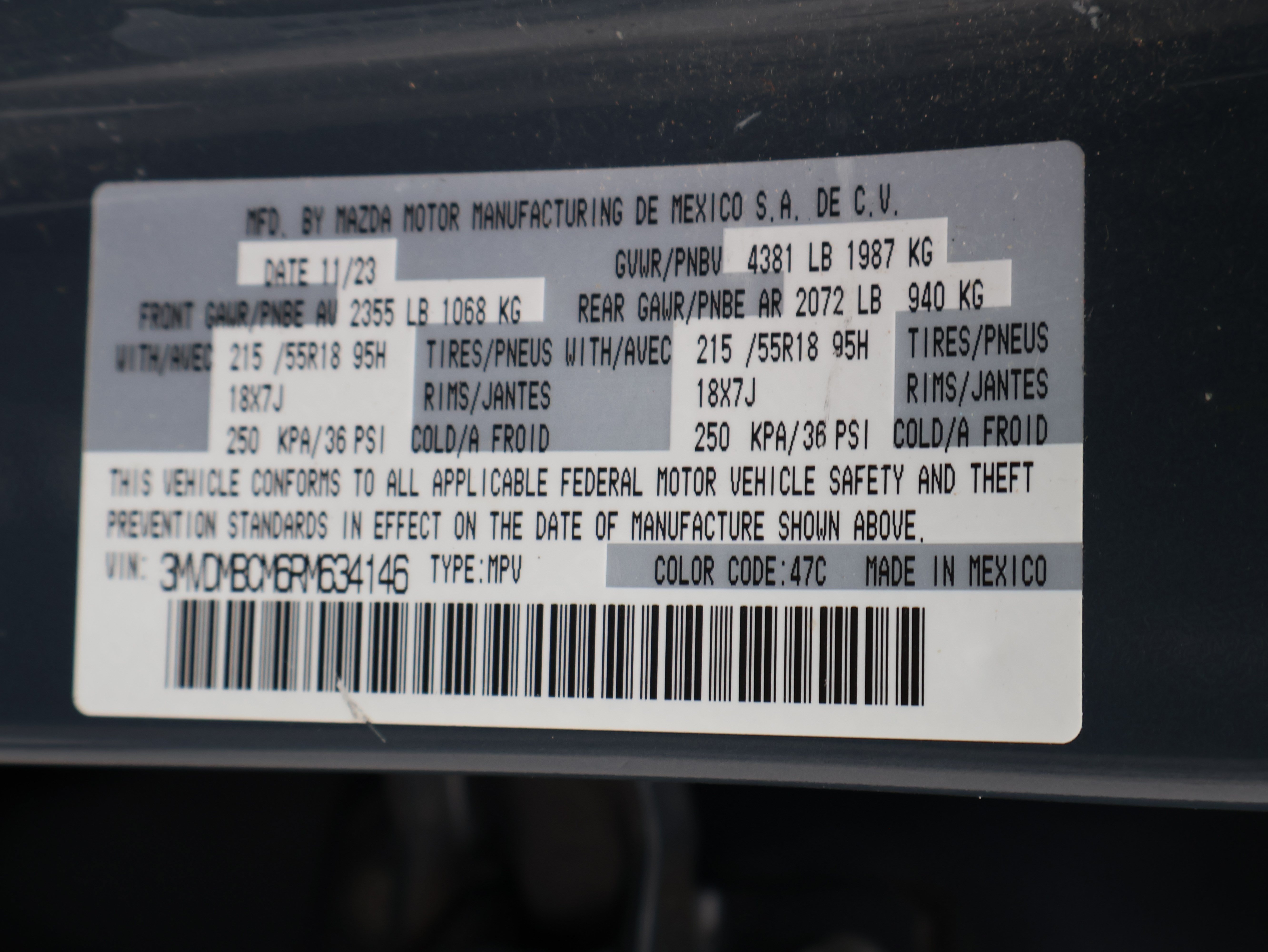 Used 2024 MAZDA CX-30 AWD 2.5 S w/ Preferred Package image 32