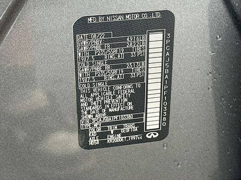 Used 2023 INFINITI QX50 Luxe w/ Cargo Package image 35