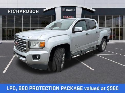Used 2015 GMC Canyon SLT w/ LPO, Bed Protection Package AWD/4WD image 2