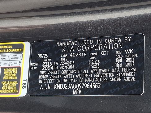 Certified 2025 Kia Soul LX w/ LX Technology Package FWD image 27
