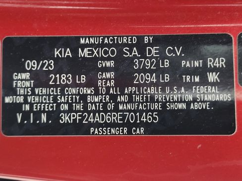 Used 2024 Kia Forte LXS FWD image 33