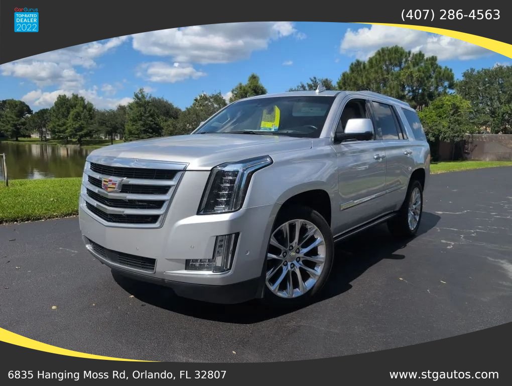 Used 2018 Cadillac Escalade Premium Luxury AWD/4WD image 1