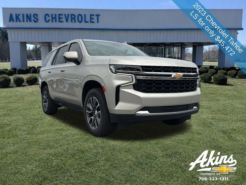 Certified 2023 Chevrolet Tahoe LS w/ Driver Alert Package RWD image 3