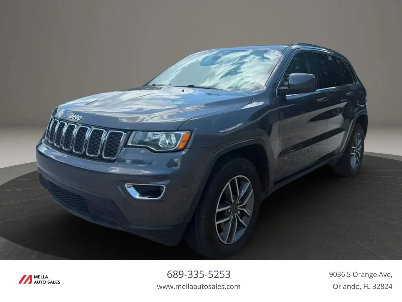 Used 2020 Jeep Grand Cherokee Laredo w/ 18" Wheel & 8.4" Radio Group RWD image 1
