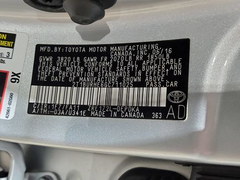 Used 2016 Toyota Corolla L FWD image 36