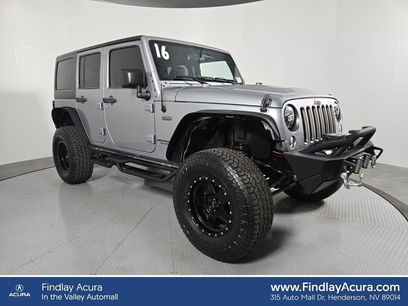 Used 2016 Jeep Wrangler Unlimited Sahara