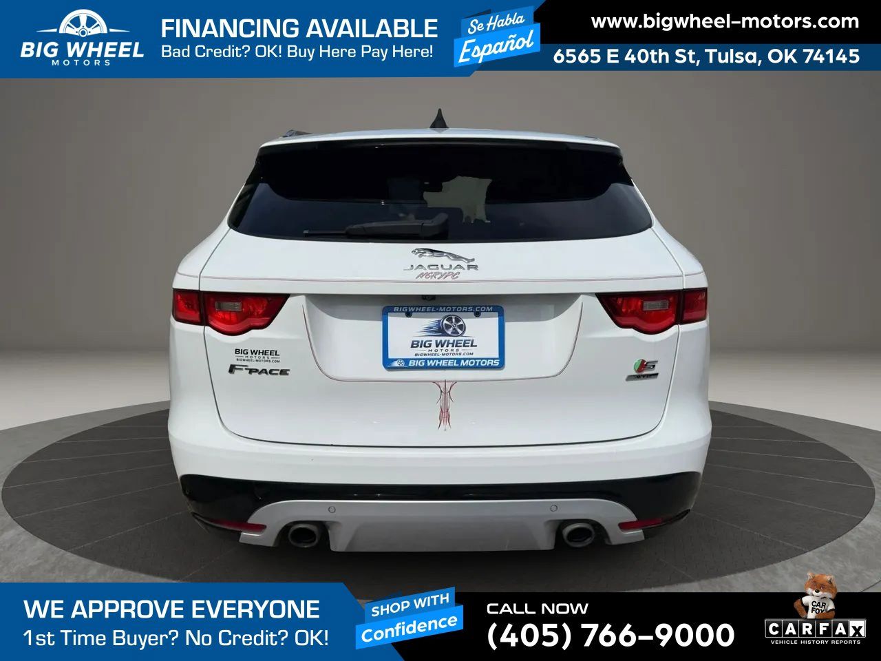Used 2020 Jaguar F-PACE S AWD/4WD image 4