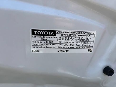 Certified 2023 Toyota Corolla LE FWD image 10