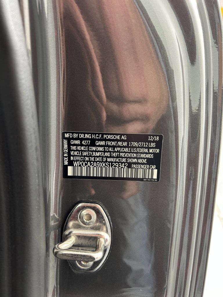 Certified 2019 Porsche 911 Carrera RWD image 32